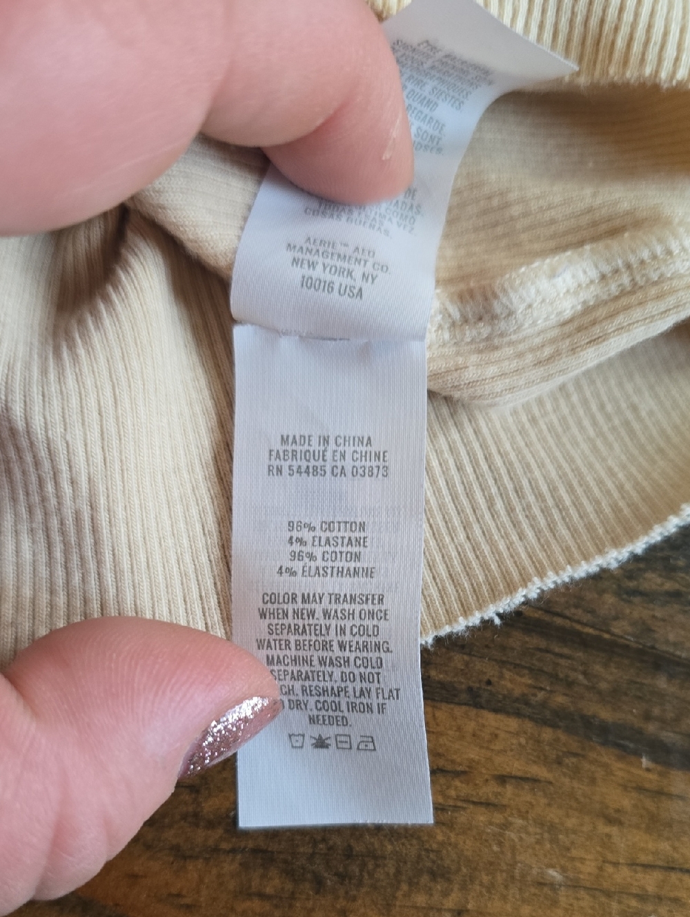 Aerie Ribbed Tank Crop Top - Picture 4 of 4